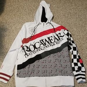 Baggy Rocawear zip up hoodie